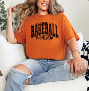Baseball Auntie T-Shirt