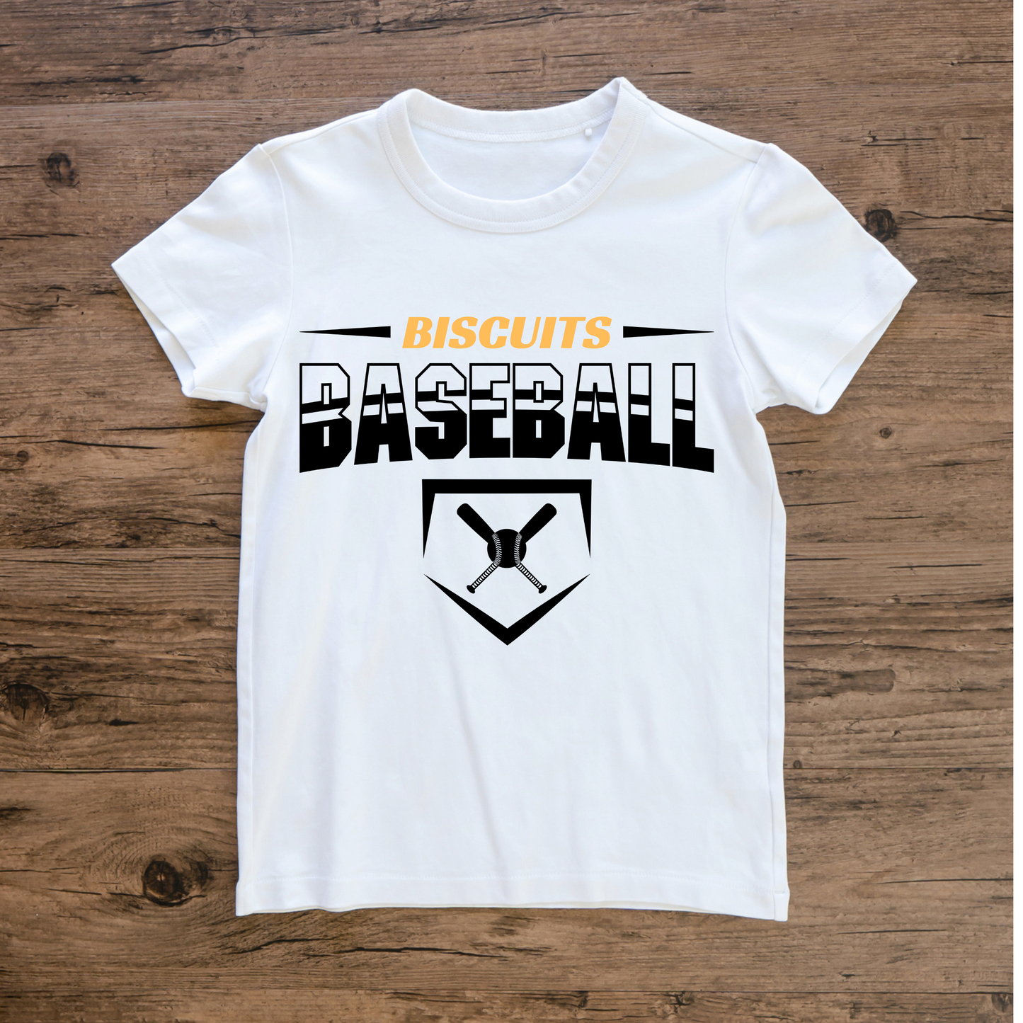 BISCUITS BASEBALL T-SHIRT