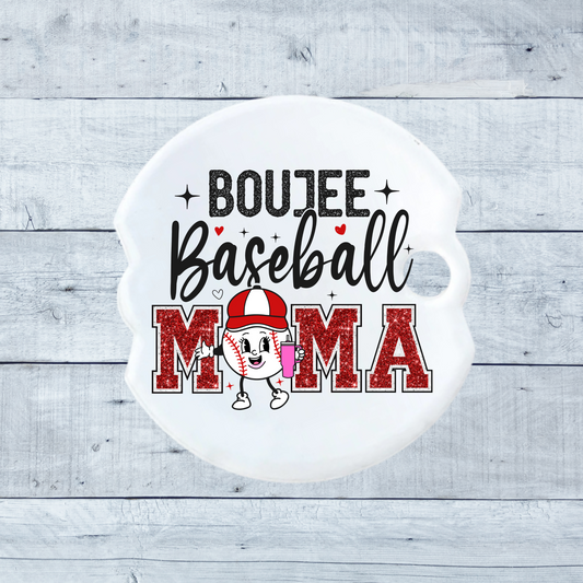 Boujee Baseball Mom Stanley Tumbler Tag