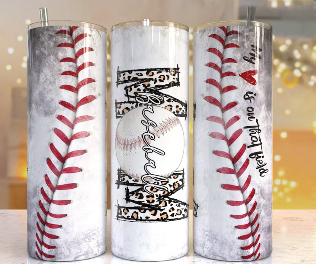 BASEBALL MOM TUMBLER